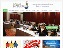Tablet Screenshot of eagleslearning.com